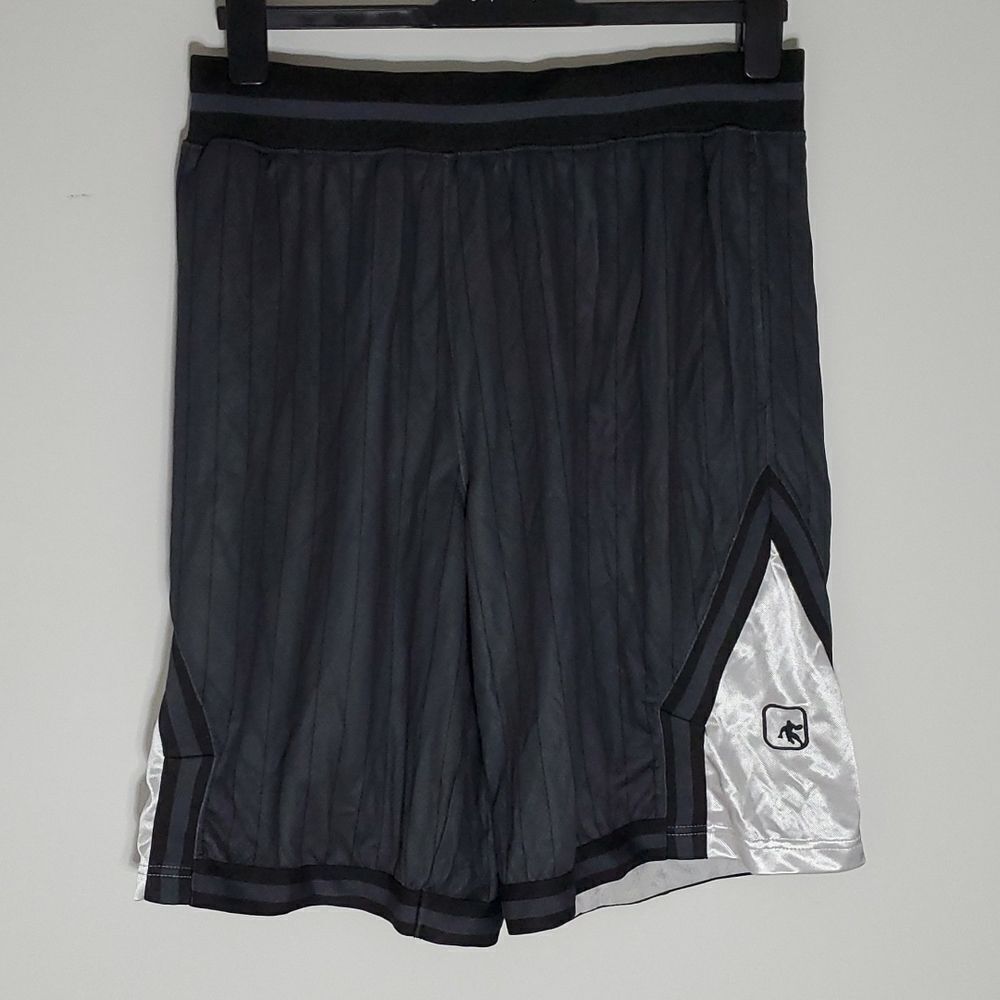 And1 black and white medium athletic shorts